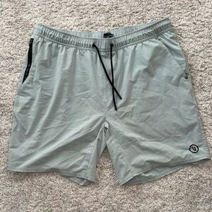 Vuori Light Teal Performance Shorts